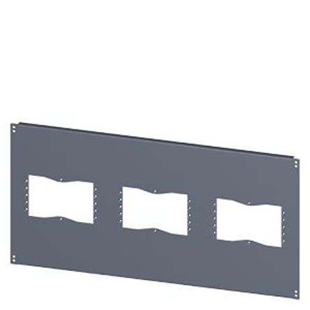 Siemens 8MF1 Series Zinc Plated Steel Base Plate, 1m W, 600mm L for Use with SIVACON 8MF1 [8MF1006-2UB52-0]; 626-688