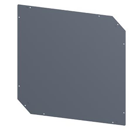 Siemens 8MF1 Series Zinc Plated Steel Front Plate, 800mm W for Use with SIVACON 8MF1 [8MF1008-2UE10-0A]; 626-693