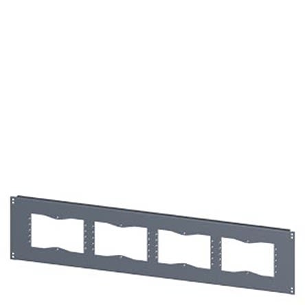 Siemens 8MF1 Series Zinc Plated Steel Base Plate, 1.2m W for Use with SIVACON 8MF1 [8MF1024-2UB52-0]; 626-702
