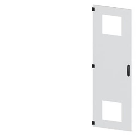 Siemens 8MF1 Series Steel RAL 7035 Partial Door, 2000mm H, 600mm W for Use with Sivacon 8MF1 Sytsem Cubicles [8MF1060-2UT15-3BA2]; 626-735