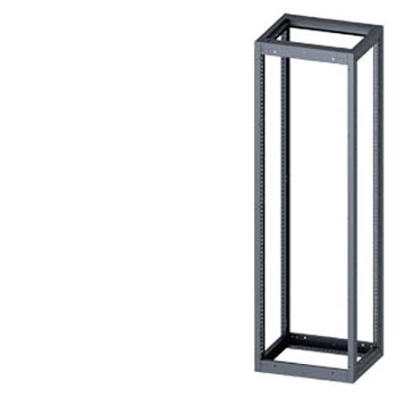 Siemens 8MF1 Series RAL 7035 Steel Support Frame, 2000mm H, 600mm W, 500mm D For Use With Standard Empty Enclosure [8MF1065-2GS40]; 626-740