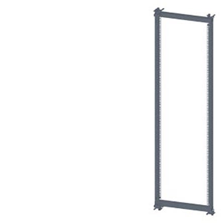 Siemens 8MF1 Series RAL 7035 Steel Support Frame, 2000mm H For Use With Installation 19 Devices [8MF1000-2AR02-3]; 626-743