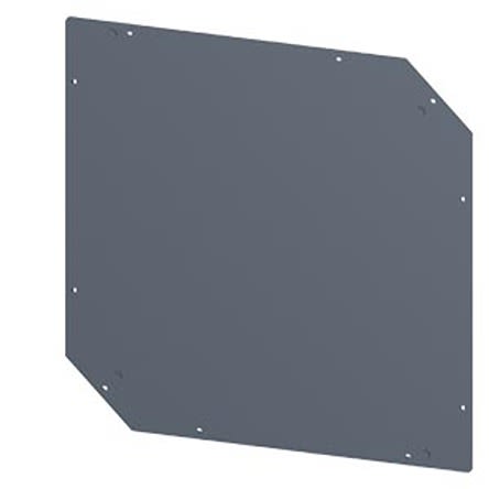 Siemens 8MF1 Series Zinc Plated Steel Front Plate, 600mm W for Use with SIVACON 8MF1 [8MF1006-2UE11-0A]; 626-822