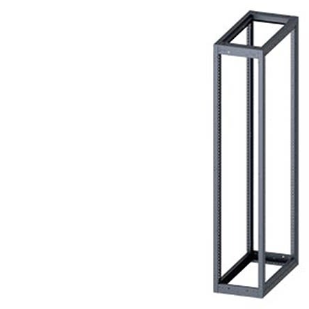Siemens 8MF1 Series RAL 7035 Steel Support Frame, 2000mm H, 400mm W, 800mm D For Use With Standard Empty Enclosure [8MF1048-2GS40]; 626-852