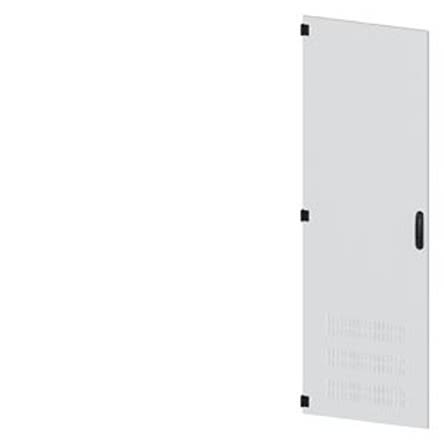 Siemens 8MF1 Series Steel RAL 7035 Ventilated Door, 2000mm H, 600mm W for Use with Sivacon 8MF1 Sytsem Cubicles [8MF1060-2UT15-2BA2]; 626-870
