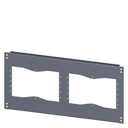 Siemens 8MF1 Series Zinc Plated Steel Base Plate, 600mm W, 400mm L for Use with SIVACON 8MF1 [8MF1064-2UB52-0]; 626-873