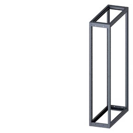 Siemens 8MF1 Series RAL 7035 Steel Support Frame, 2000mm H, 400mm W, 1000mm D For Use With Standard Empty Enclosure [8MF1040-2GS40]; 626-908