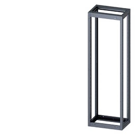 Siemens 8MF1 Series RAL 7035 Steel Support Frame, 2000mm H, 600mm W, 400mm D For Use With Standard Enclosure [8MF1064-2GS40]; 626-925
