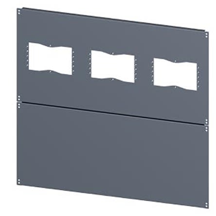 Siemens 8MF1 Series Zinc Plated Steel Base Plate, 1m W for Use with SIVACON 8MF1 [8MF1000-2UB52-0]; 626-939