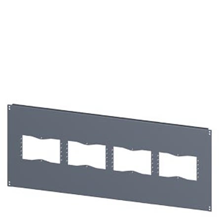Siemens 8MF1 Series Zinc Plated Steel Base Plate, 1.2m W for Use with SIVACON 8MF1 [8MF1026-2UB52-0]; 626-950