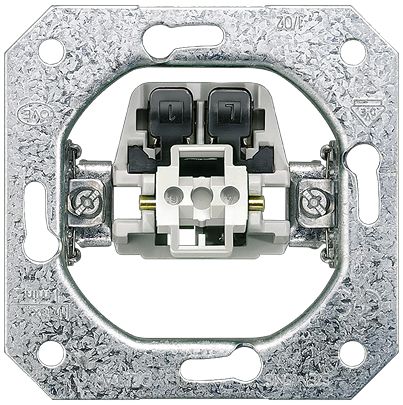 Siemens 1 Way Rocker Switch Grid Module 10A, DELTA Series [5TA2151-0KK]; 626-969