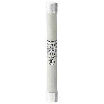 Siemens 8A Cartridge Fuse, 10 x 85mm [3NW6608-4]; 627-016