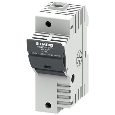 Siemens 60A Fuse Holder, 1P, 600V [3NW7511-5HG]; 627-017