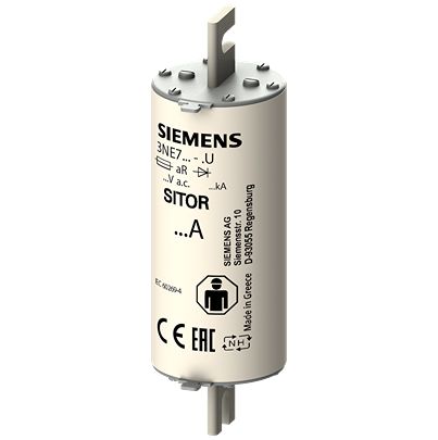 Siemens 400A Tag Fuse, NH3mm, 2kV, 210mm [3NE7432-0U]; 627-069