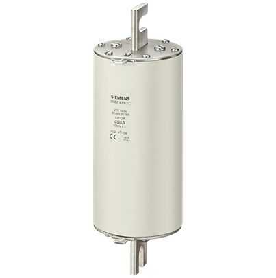 Siemens 450A Tag Fuse, NH3mm, 1.5kV, 210mm [3NE5433-0C]; 627-157