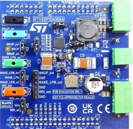 STMicroelectronics Voltage Regulator Evaluation Board STEVAL-SPSA068 [STEVAL-SPSA068]; 627-175