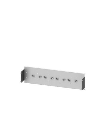 Siemens Grey Mounting Plate Sheet Steel Mounting Plate [8PQ6000-3BA78]; 627-222