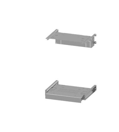 Siemens Grey 3 Gang Mounting Plate Sheet Steel Mounting Plate [8PQ6000-5BA25]; 627-227