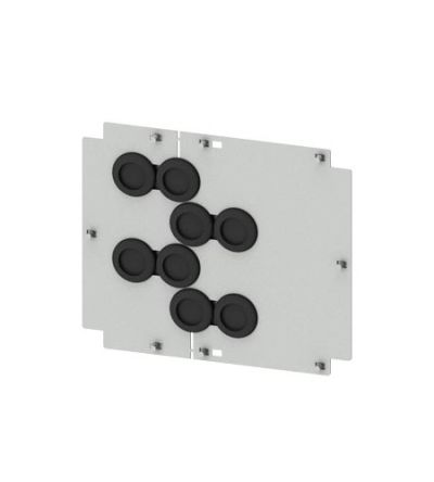 Siemens 8PQ Series Sheet Steel Cover, 250mm H, 800mm W, 800mm L for Use with 3VA Molded Case Circuit Breaker [8PQ5000-3BA74]; 627-262