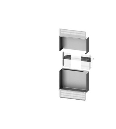 Siemens 8PQ Series Grey Sheet Steel Partition Panel, 2000mm H, 800mm W, 600mm D, for Use with 3WL Air Circuit Breaker [8PQ5000-5BA15]; 627-282