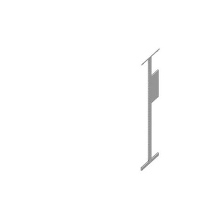Siemens 8PQ Series Grey Steel Front Panel, 800mm D, for Use with Busbar Top [8PQ3000-3BA51]; 627-290
