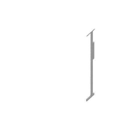 Siemens 8PQ Series Grey Steel Front Panel, 600mm D, for Use with Busbar Top [8PQ3000-3BA50]; 627-339