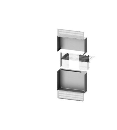 Siemens 8PQ Series Grey Sheet Steel Partition Panel, 2000mm H, 800mm W, 600mm D, for Use with 3WL Air Circuit Breaker [8PQ5000-5BA16]; 627-382
