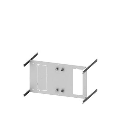 Siemens Grey Mounting Plate Sheet Steel Mounting Plate [8PQ6000-3BA77]; 627-384