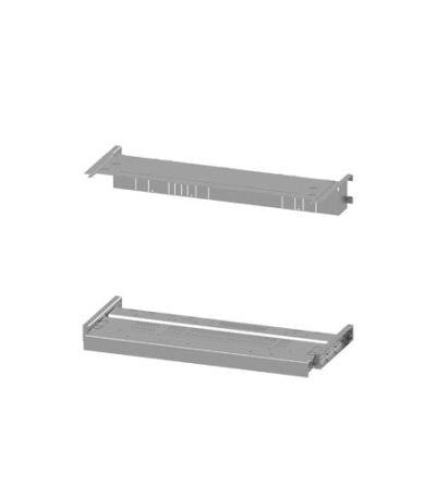 Siemens Grey 4 Gang Mounting Plate Sheet Steel Mounting Plate [8PQ6000-5BA24]; 627-385