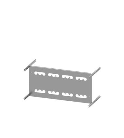 Siemens Grey 3 Gang Mounting Plate Sheet Steel Mounting Plate [8PQ6000-8BA57]; 627-408