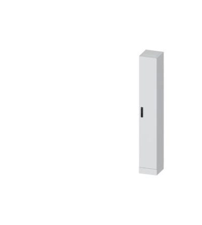 Siemens ALPHA 630 Series Steel Single-Door-Door Floor Standing Enclosure, Plain Door Door, IP55, 1950 x 300 x 320mm [8GK1323-8KN14]; 627-529