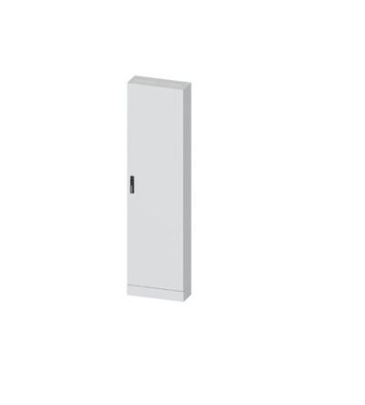 Siemens ALPHA Series Steel Single-Door-Door Floor Standing Enclosure, Plain Door Door, IP44, 1950 x 550 x 210mm [8GK1332-8KA22]; 627-533