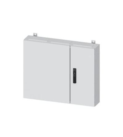 Siemens Wall Mounted Cabinet Enclosure Type ALPHA 160 Series , 650 x 800 x 140mm, Steel DIN Rail Enclosure [8GK1032-2KK31]; 627-541