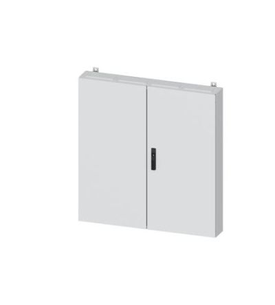 Siemens Wall Mounted Cabinet Enclosure Type ALPHA 160 Series , 1100 x 1050 x 140mm, Steel DIN Rail Enclosure [8GK1032-5KK41]; 627-543