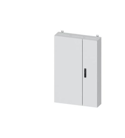 Siemens ALPHA 400 Series Steel Wall Box, IP43, 1250 mm x 800 mm x 210mm [8GK1112-6KK32]; 627-550
