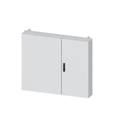 Siemens ALPHA 400 Series Steel Wall Box, IP43, 1100 mm x 1300 mm x 210mm [8GK1112-5KK52]; 627-558