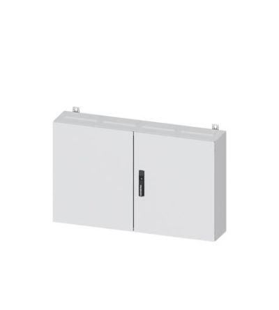 Siemens ALPHA 400 Series Steel Wall Box, IP44, 650 mm x 1050 mm x 210mm [8GK1132-2KA42]; 627-623