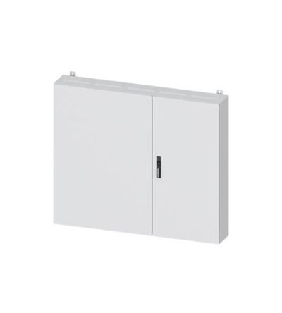 Siemens ALPHA 400 Series Steel Wall Box, IP44, 1100 mm x 1300 mm x 210mm [8GK1132-5KA52]; 627-626