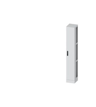 Siemens ALPHA 630 Series Steel Single-Door-Door Floor Standing Enclosure, Plain Door Door, IP55, 1950 x 300 x 320mm [8GK1323-8KP14]; 627-634