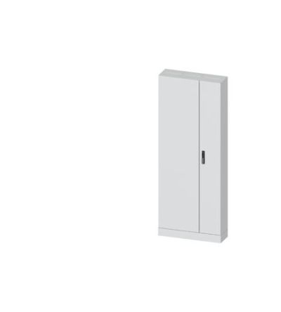 Siemens ALPHA Series Steel Double-Door-Door Floor Standing Enclosure, Plain Door Door, IP55, 1950 x 800 x 250mm [8GK1333-8KN33]; 627-638