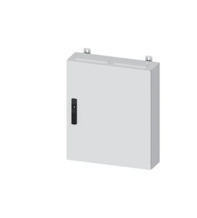 Siemens Wall Mounted Cabinet Enclosure Type ALPHA 160 Series , 650 x 550 x 140mm, Steel DIN Rail Enclosure [8GK1032-2KK21]; 627-646