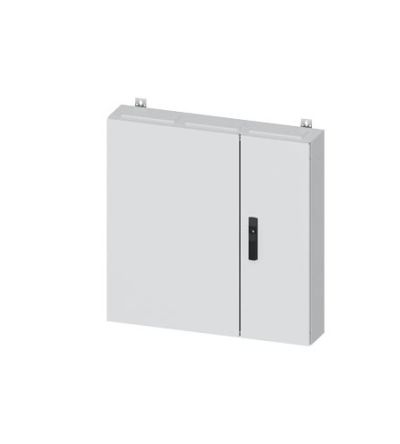 Siemens Wall Mounted Cabinet Enclosure Type ALPHA 160 Series , 800 x 800 x 140mm, Steel DIN Rail Enclosure [8GK1032-3KK31]; 627-647