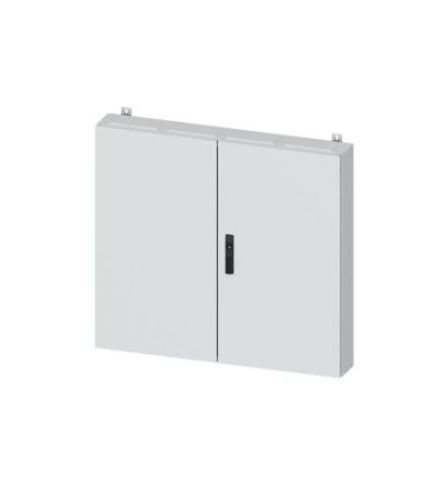 Siemens Wall Mounted Cabinet Enclosure Type ALPHA 160 Series , 950 x 1050 x 140mm, Steel DIN Rail Enclosure [8GK1032-4KK41]; 627-657