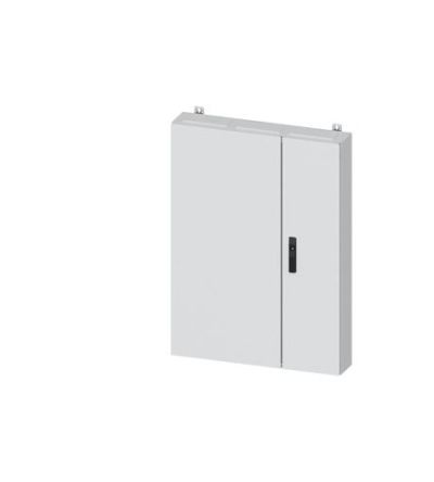 Siemens Wall Mounted Cabinet Enclosure Type ALPHA 160 Series , 1100 x 800 x 140mm, Steel DIN Rail Enclosure [8GK1032-5KK31]; 627-658