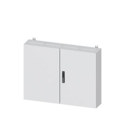 Siemens ALPHA 400 Series Steel Wall Box, IP44, 800 mm x 1050 mm x 210mm [8GK1132-3KA42]; 627-673