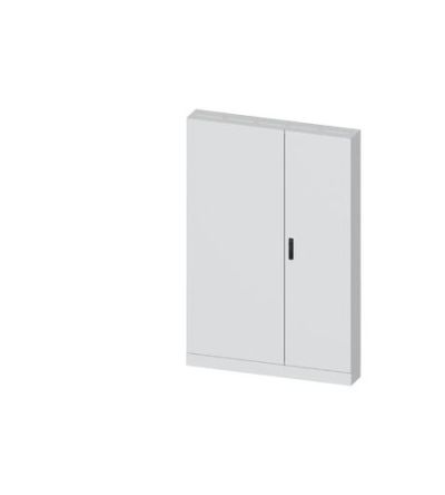 Siemens ALPHA Series Steel Double-Door-Door Floor Standing Enclosure, Plain Door Door, IP43, 1900 x 1300 x 210mm [8GK1312-8KK52]; 627-681