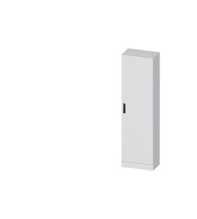 Siemens ALPHA Series Steel Single-Door-Door Floor Standing Enclosure, Plain Door Door, IP55, 1950 x 550 x 320mm [8GK1323-8KN24]; 627-682