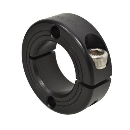 Ruland Shaft Collar, One Piece, Clamp, Bore 35mm, OD 57mm, W 15mm, Anodised Aluminium [FHD-MCL-35-AN]; 627-949