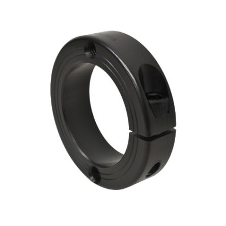 Ruland Shaft Collar, One Piece, Clamp, Bore 40mm, OD 60mm, W 15mm, 1215 Lead-Free Carbon Steel [FHT-MCL-40-F]; 627-963