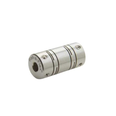Ruland Shaft Coupling, 6mm Outside Diameter, 1.5mm Bore, 12.5mm Length Flexible Coupling [MRLS6-1.5-1.5-A]; 627-999